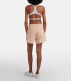Adidas by Stella McCartney Logo cotton shorts
