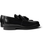 Tod's - Leather Tasselled Loafers - Black