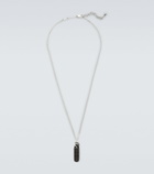 Gucci Interlocking G sterling silver pendant necklace