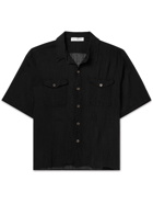 Our Legacy - Cotton-Blend Crepon Shirt - Black