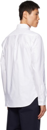 Maison Kitsuné White Fox Head Patch Shirt