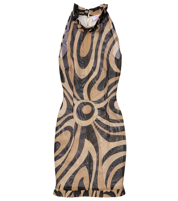 Photo: Pucci Marmo ruffled minidress