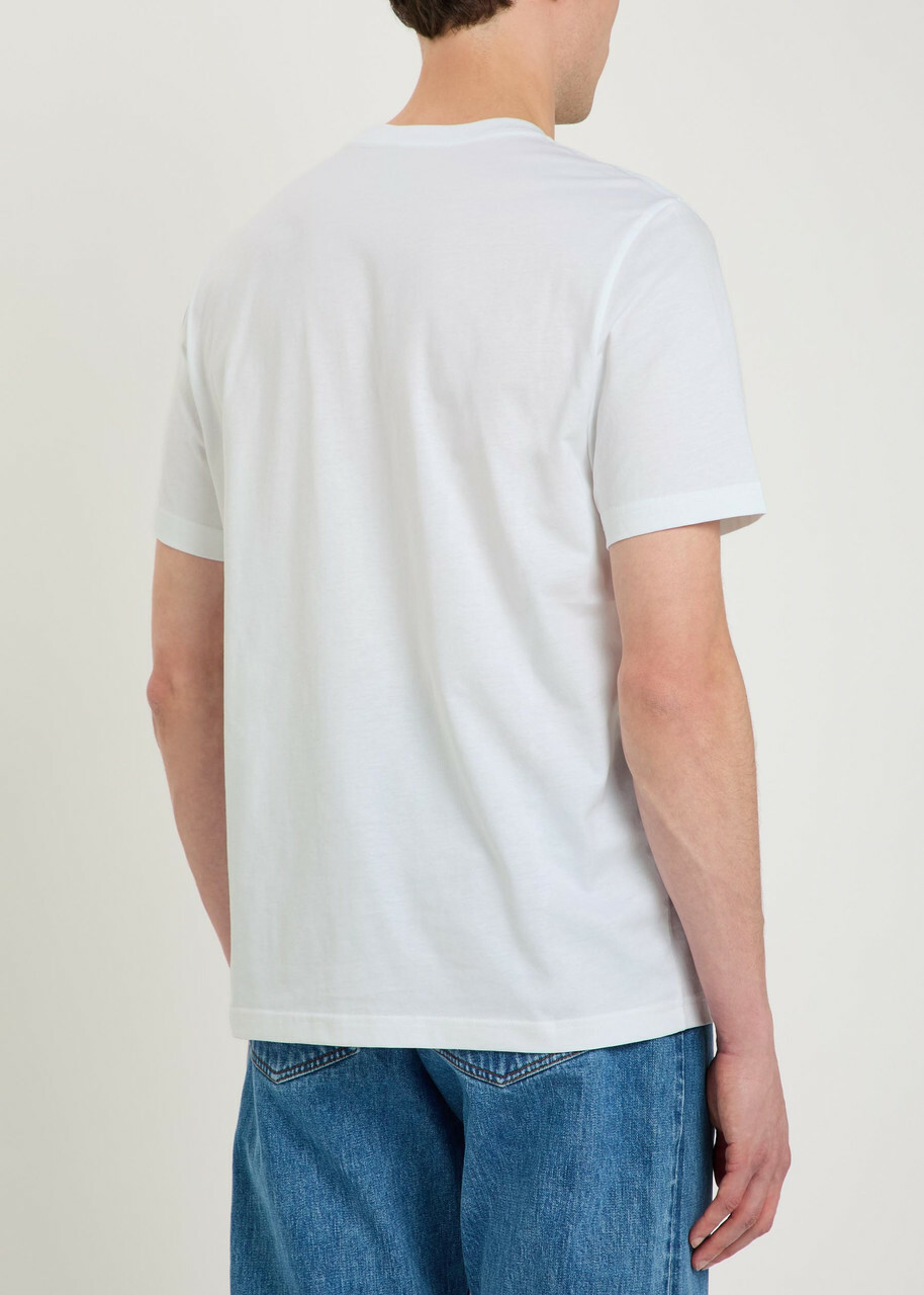 PS Paul Smith Appliquéd Cotton T-shirt White
