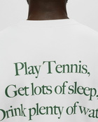 Sporty & Rich Lacoste Play Tennis Crewneck White - Mens - Sweatshirts