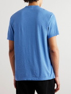 James Perse - Cotton and Linen-Blend Jersey T-Shirt - Blue
