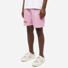 Jacquemus Men's Paste Logo Swim Short in Pink