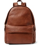 Brunello Cucinelli - Full-Grain Leather Backpack - Men - Tan