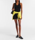 Extreme Cashmere Bummy cotton and cashmere shorts