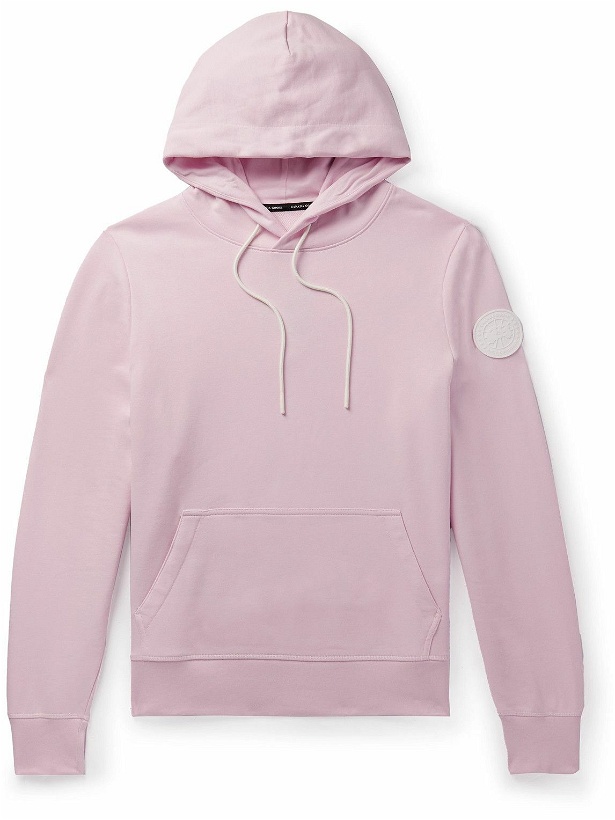 Photo: Canada Goose - Huron Cotton-Jersey Hoodie - Pink