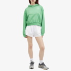 Sporty & Rich Women's SRHWC Cropped Hoodie in Green