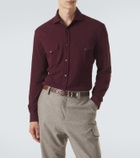 Brunello Cucinelli Cotton piqué shirt