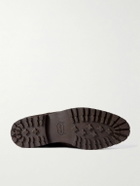 Majordome - M32 Split-Toe Nubuck Derby Shoes - Brown