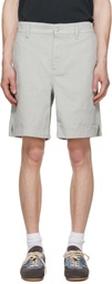 BOSS Green Elasticized Waistband Denim Shorts