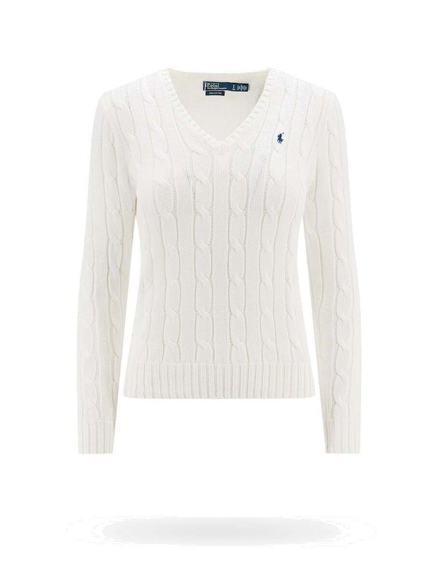 Photo: Polo Ralph Lauren   Sweater White   Womens