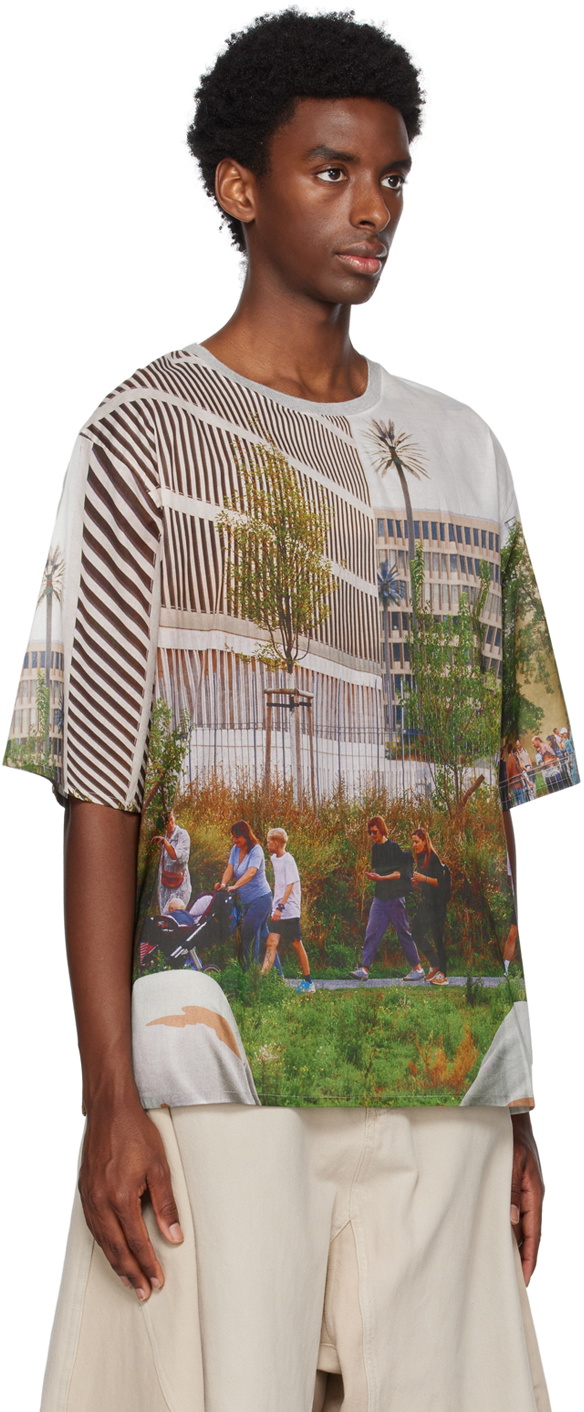 BLESS / カットソー/L/コットン/マルチカラー/総柄/HOLIDAYSHIRT// Bless Multicolor Holiday Walk T-Shirt Bless