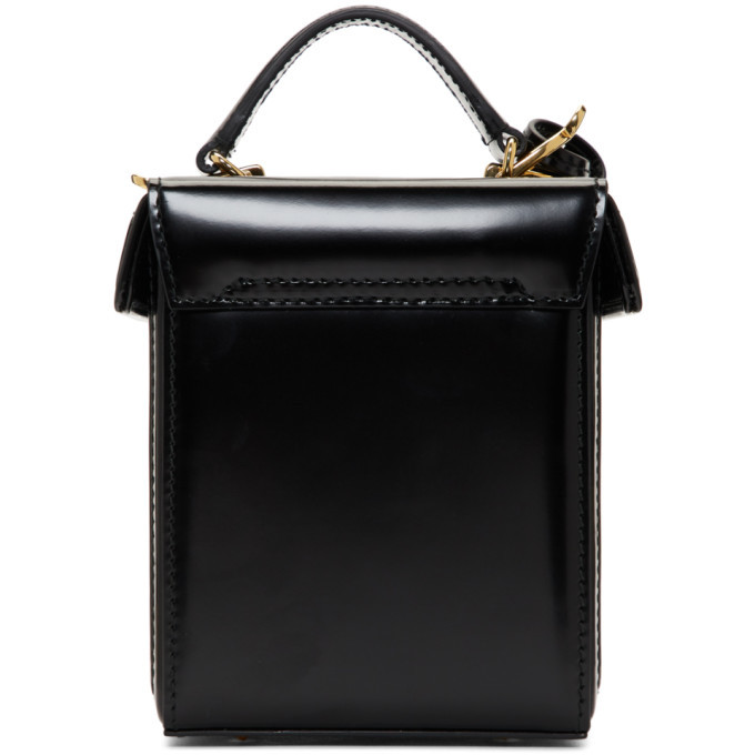 Mark Cross Black Grace Cube Bag