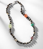 Ileana Makri Globetrotter beaded necklace with gemstones