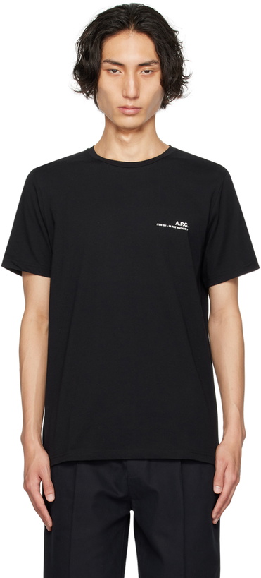 Photo: A.P.C. Black Item T-Shirt