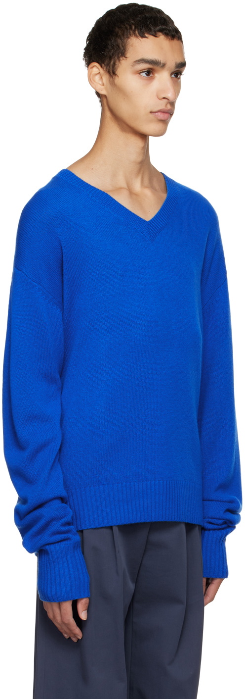 Maryam Nassir Zadeh Blue Davis Sweater