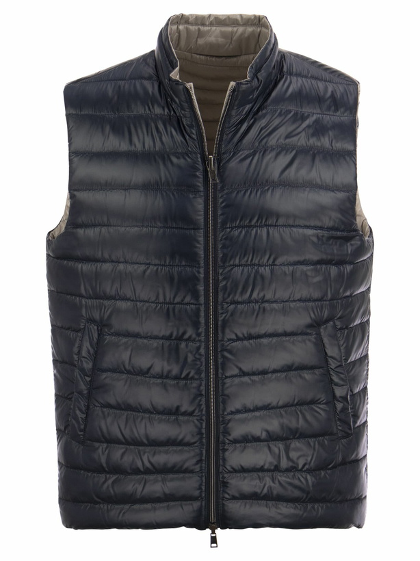 Photo: Herno Reversible Vest.