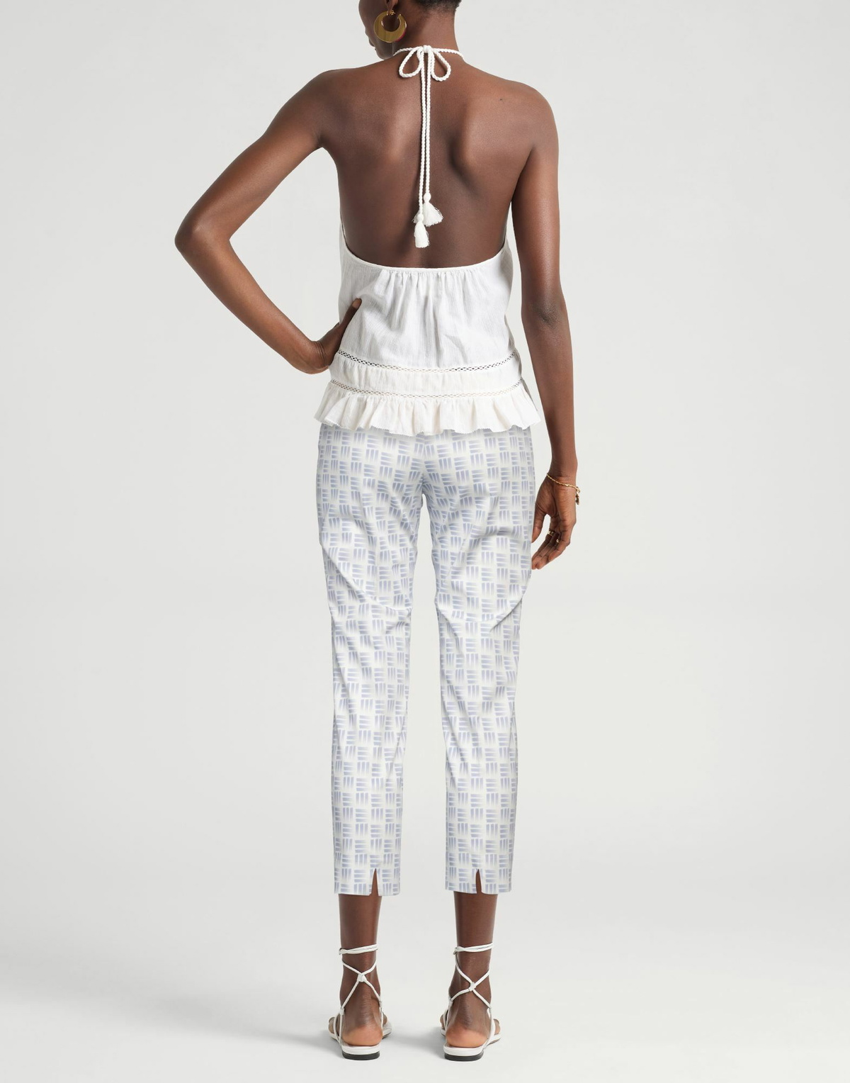 Peserico Womens Pants Slate in Blue