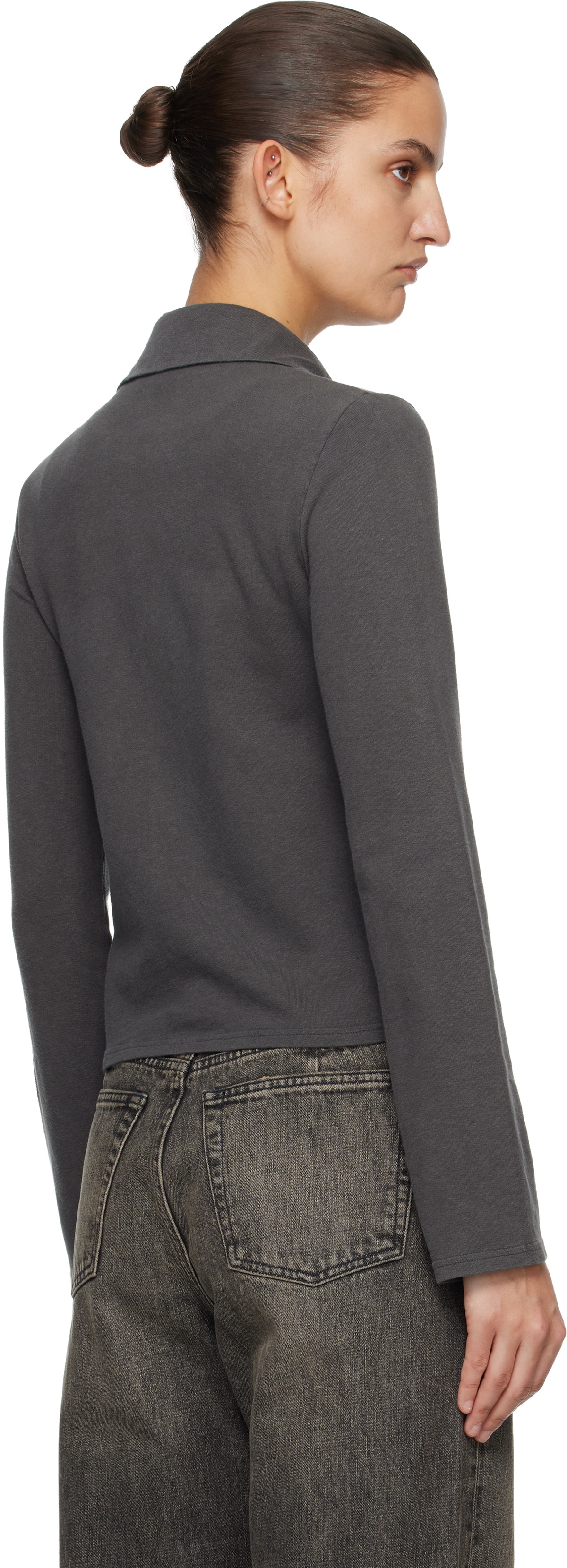 OUR LEGACY Gray Tornado Cardigan