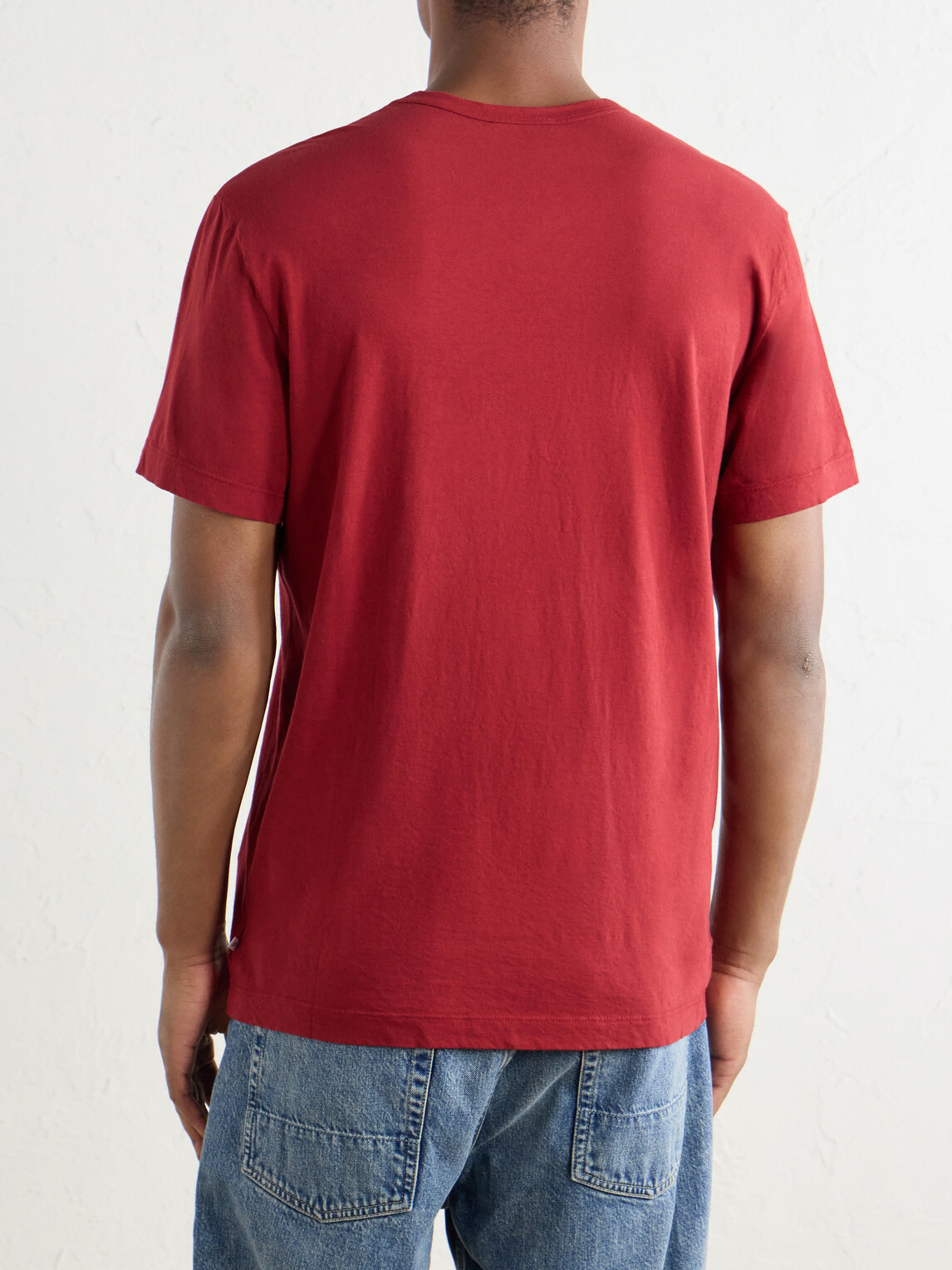 James Perse - Cotton-Jersey T-Shirt - Red