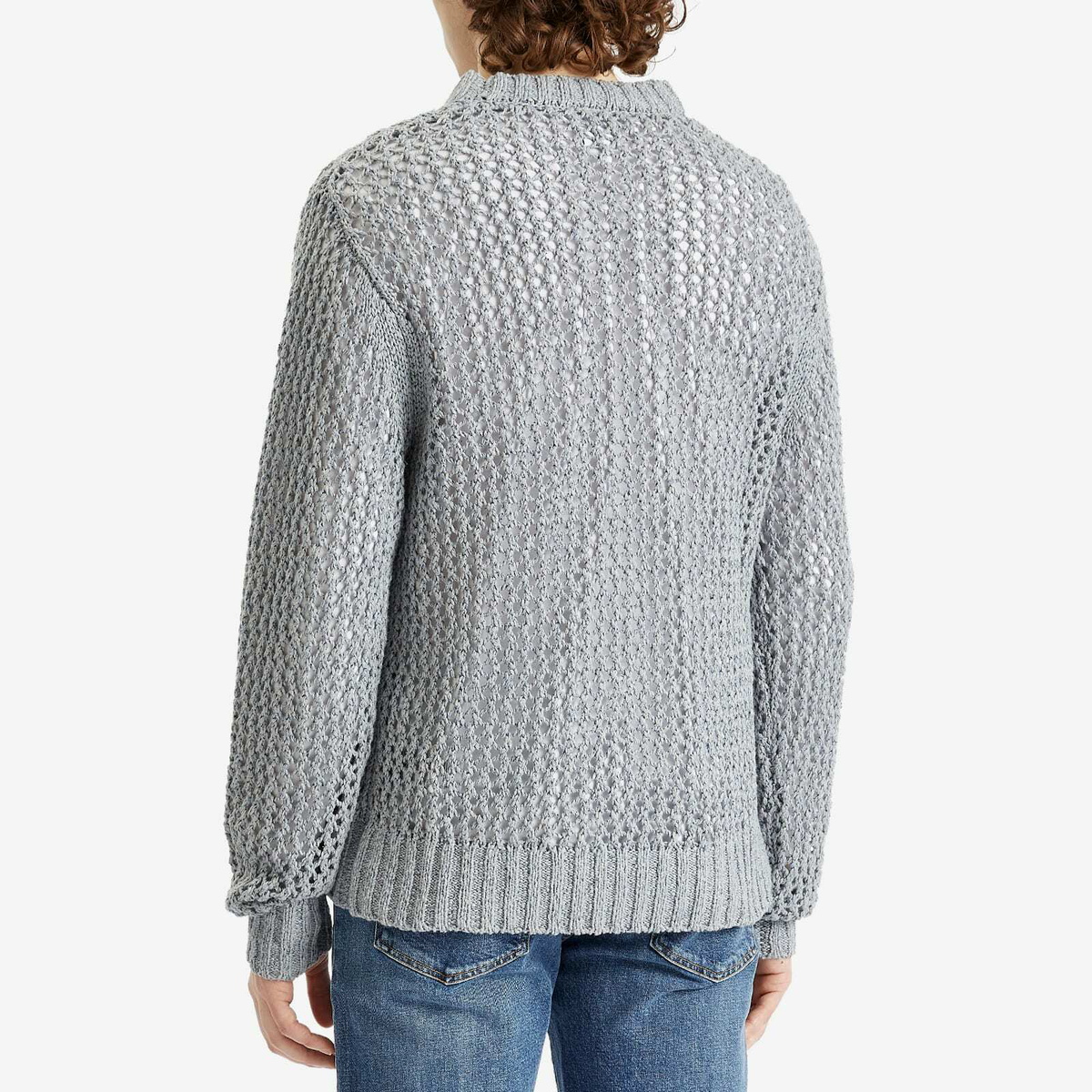 Won Hundred Men's Ryder Crew Neck Jumper in Grey