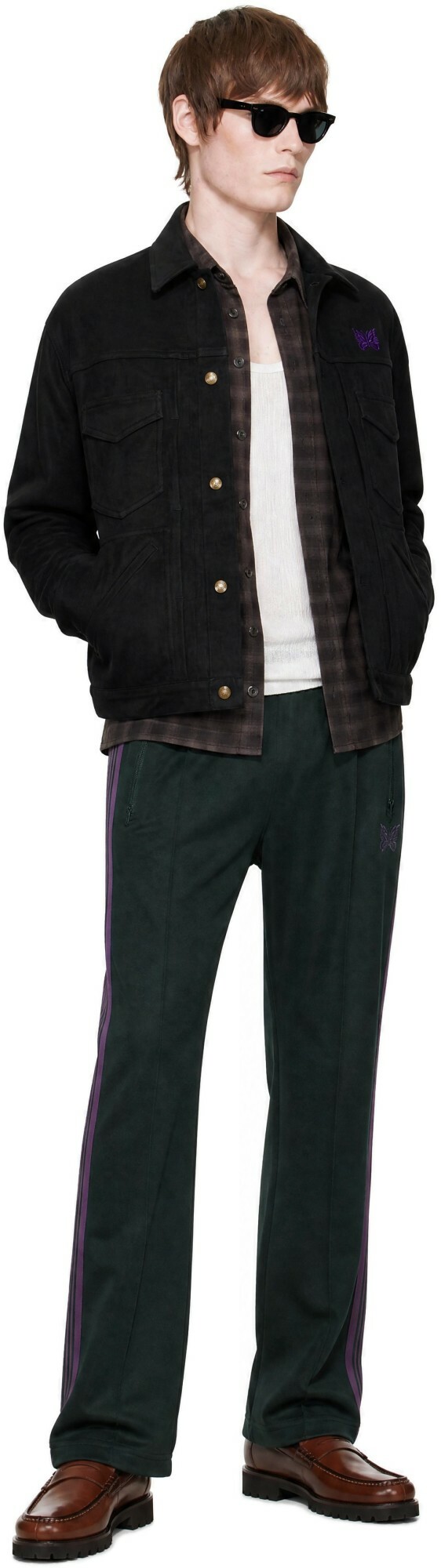 NEEDLES Black Penny Jean Jacket
