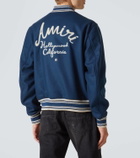 Amiri Hollywood wool-blend varsity jacket