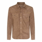 Salvatore Santoro Brown Leather Jacket
