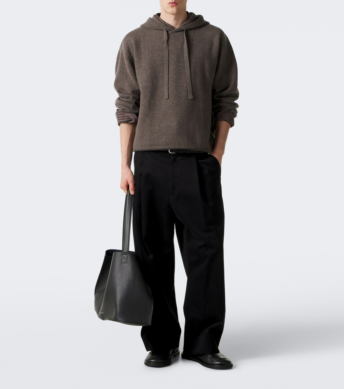 Studio Nicholson Wool and cashmere hoodie