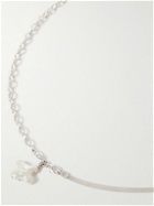 Santangelo - High on Hope Alta Sterling Silver and Pearl Necklace