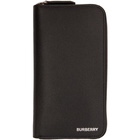 Burberry Black Ziparound Wallet