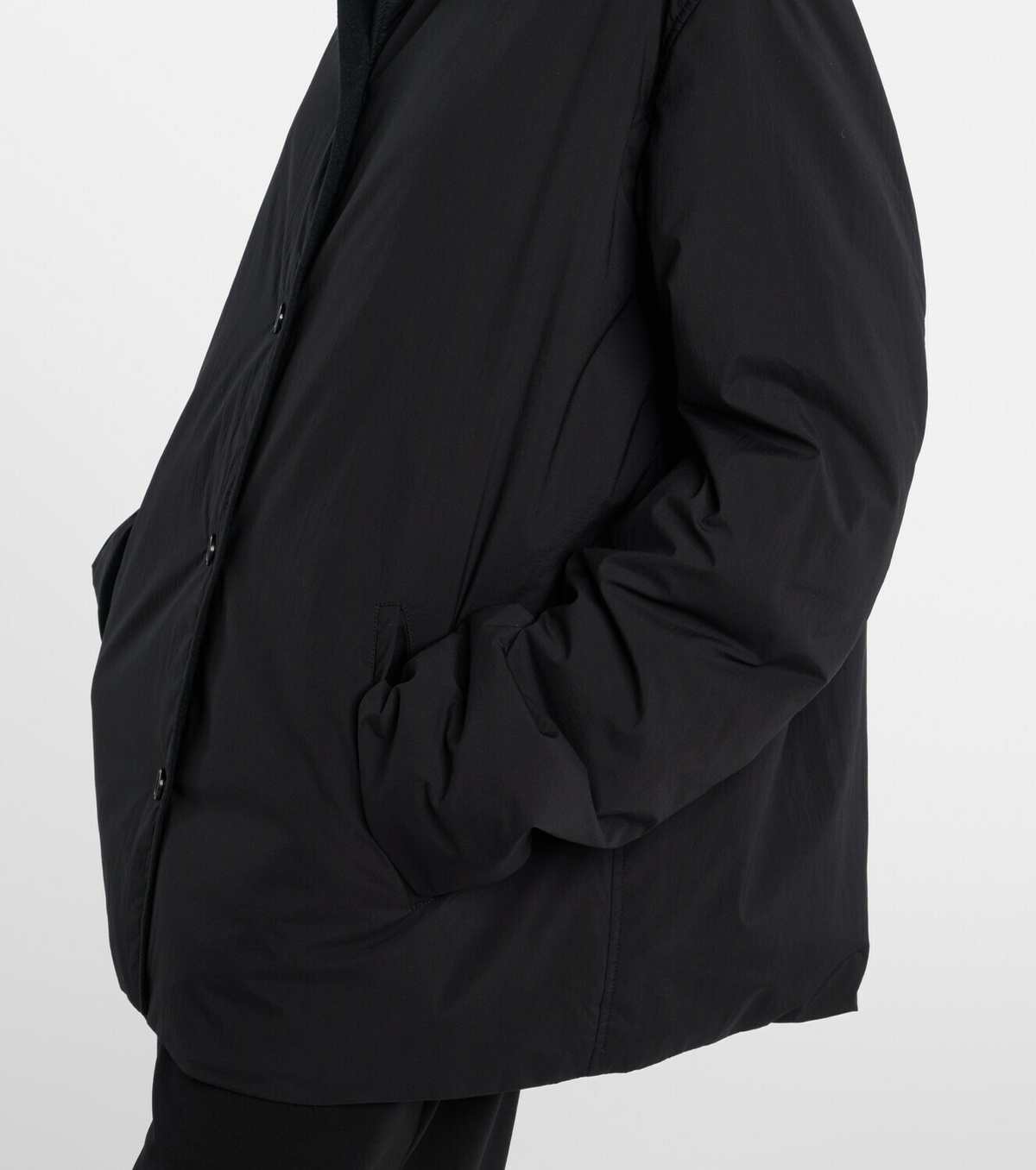 The Row Evadne technical overshirt