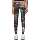 Comme des Garcons Homme Plus Multicolor Steampunk Leggings