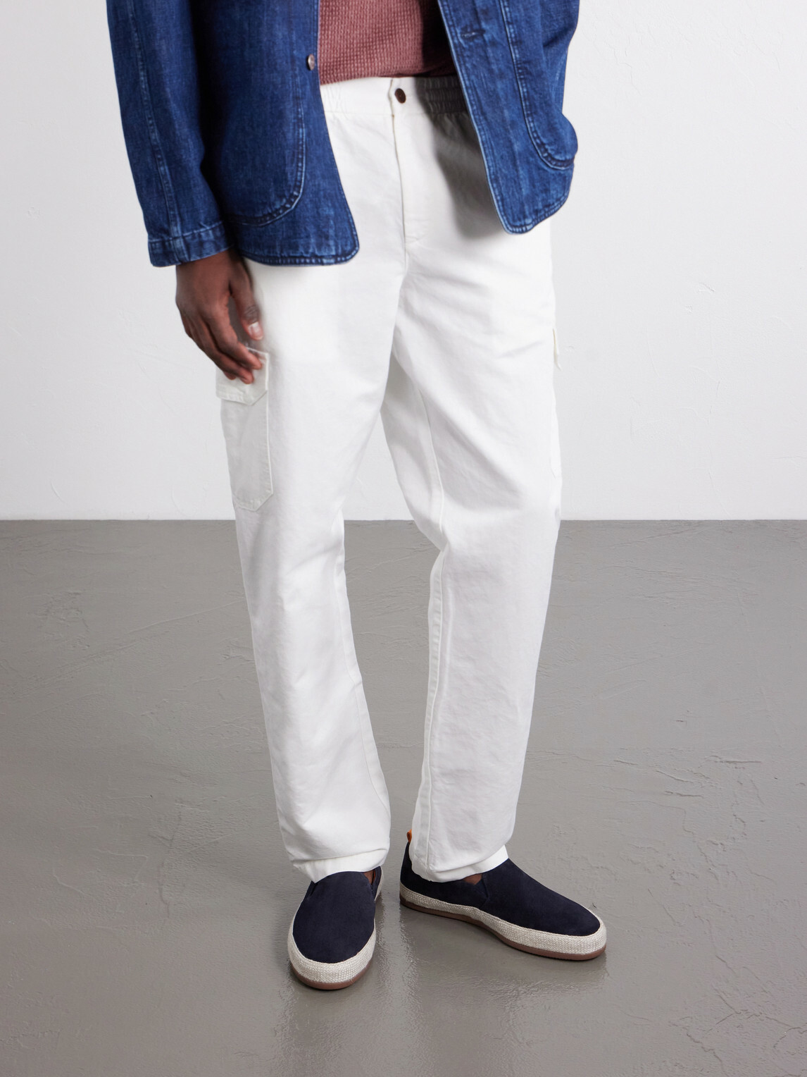 Mulo - Weekender Suede Espadrilles - Blue