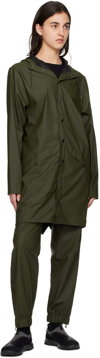 RAINS Khaki Long Coat