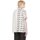 Filling Pieces White Barb Wire Resort Shirt