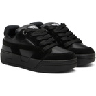 Diesel Black D-Ollie-Monochrome Sneakers