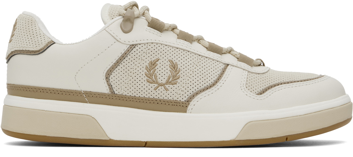 Fred Perry Beige B300 Sneakers