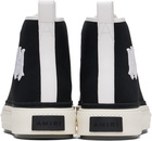 AMIRI Black & White MA Court Hi Sneakers