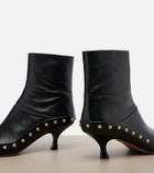 Chloé Junie studded leather ankle boots
