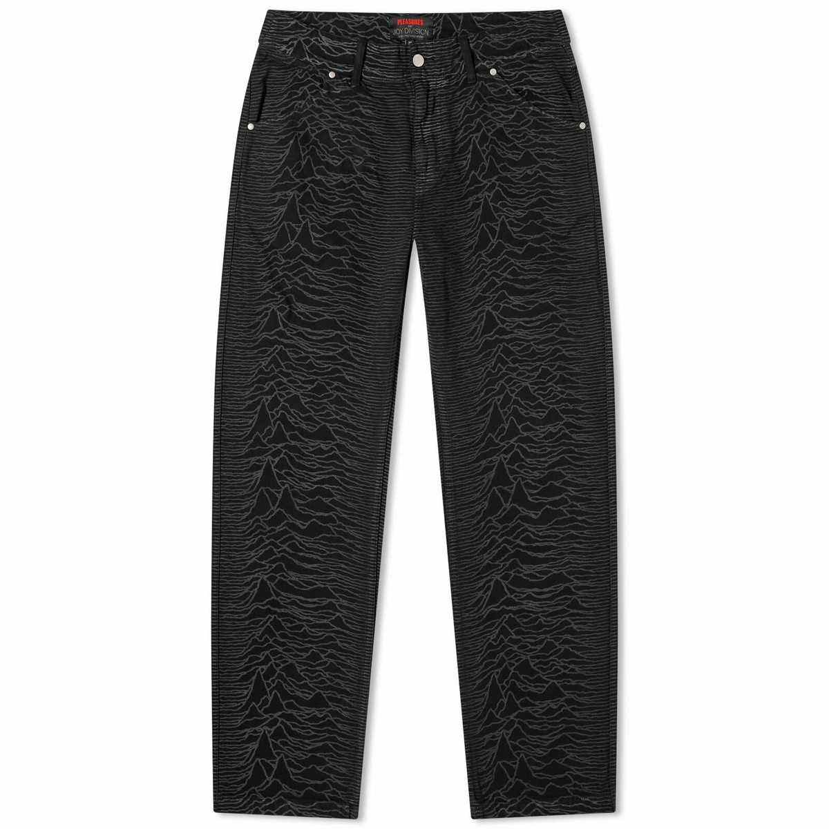 Pleasures Men's New Dawn Fades Jeans in Black