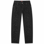 Pleasures Men's New Dawn Fades Jeans in Black