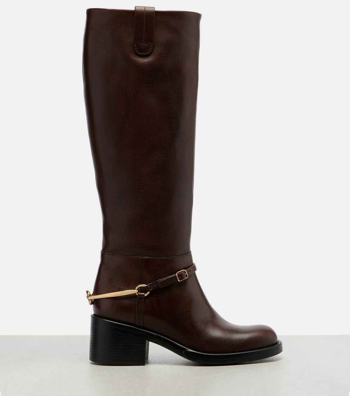 Chloé Dakota 60 leather knee-high boots
