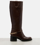 Chloé Dakota 60 leather knee-high boots