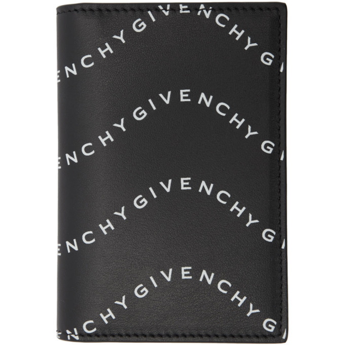 Photo: Givenchy Black Wave Logo 6CC Card Holder
