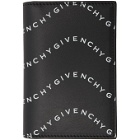 Givenchy Black Wave Logo 6CC Card Holder