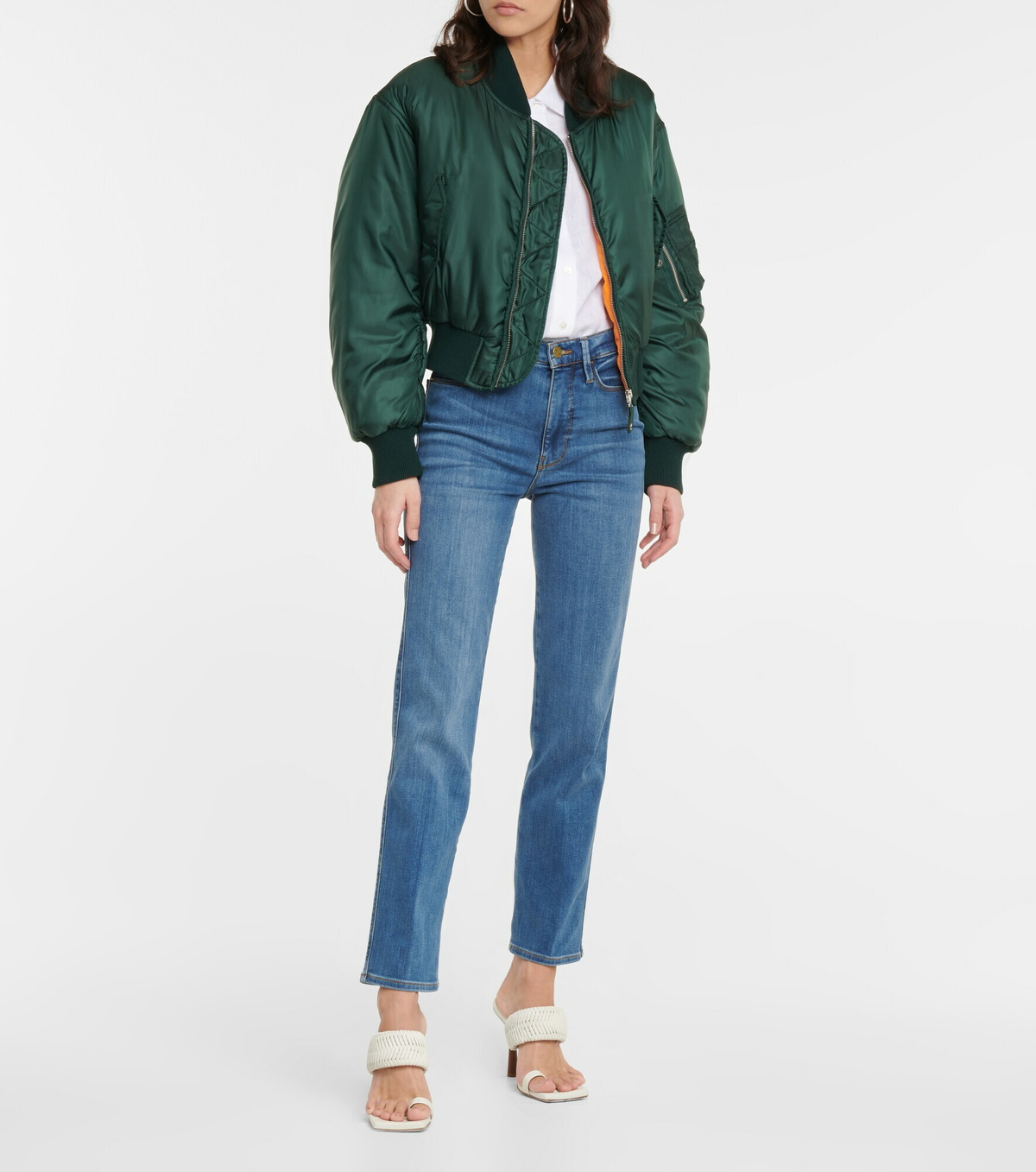 Frame - Sleeveless linen top